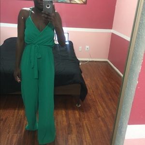 A’GACI Green Jumpsuit Size S